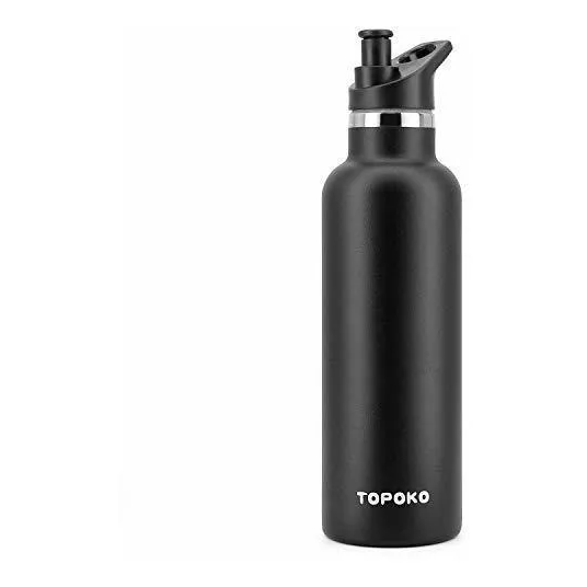 Topoko 25oz Botella De Agua De Doble Pared Hidráulica G1gmx