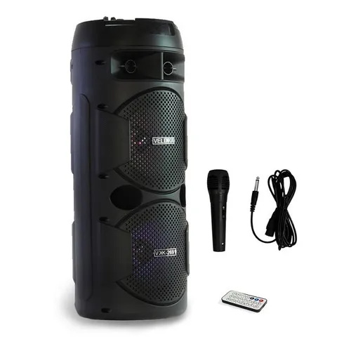 Bafles Amplificados Bocina Bluetooth Recargable Portatil
