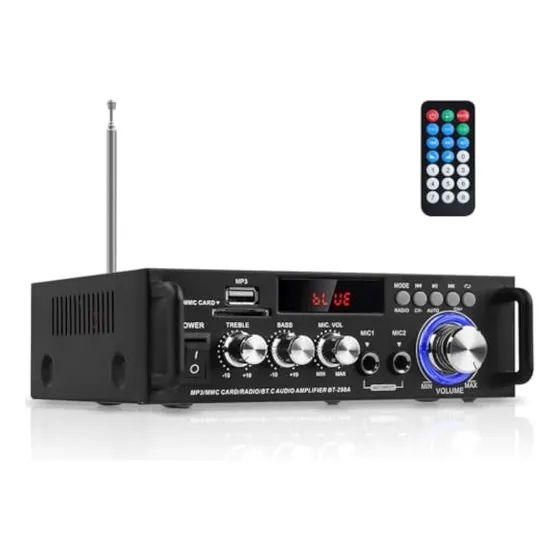 Amplificador De Audio Bluetooth De Alta Fidelidad