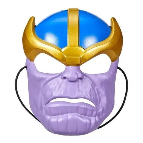 Máscara Infantil Marvel Avengers Thanos Hasbro B0440 Color Púrpura [máscaras Para Fiestas