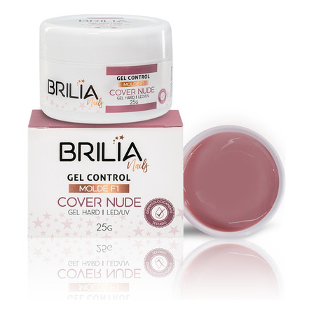 Gel Control Cover Nude 25g Brilia Nails Gel Control Cover Nude 25g Brilia Nails