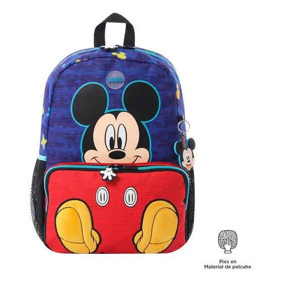 Bolso Morral Mediano Escolar Totto Mickey Original