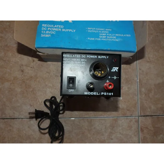 Regulador Dc Power  Modelo Ps 101 Usado
