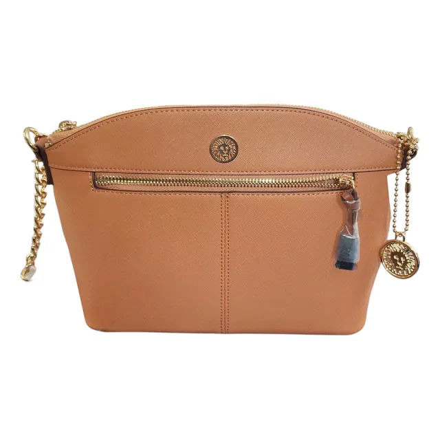 Bolsa Crossbody Anne Klein Camel Lisa Oro Oro