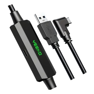 Yeeko U5 Cabo Com Carregamento Para Quest 3s/3/2 De 5 Metros Yeeko U5 Cabo Com Carregamento Para Quest 3s/3/2 De 5 Metros