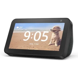 Echo Show 5 Amazon Smart Speaker Com Alexa Tela De 5,5'' Pre Echo Show 5 Amazon Smart Speaker Com Alexa Tela De 5,5'' Pre