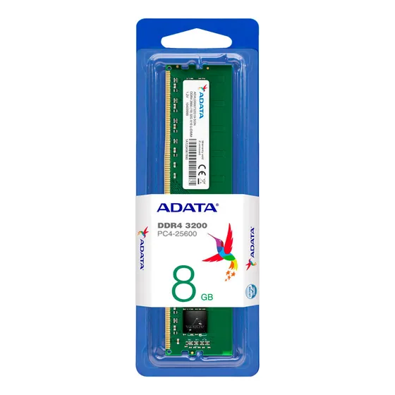 Memoria Ram Adata 8gb Ddr4 3200mhz Para Pc 1 Modulo