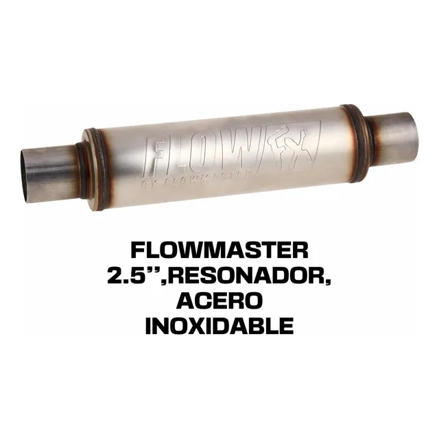 Resonador Flowmaster 2.5 Acero Inoxidable