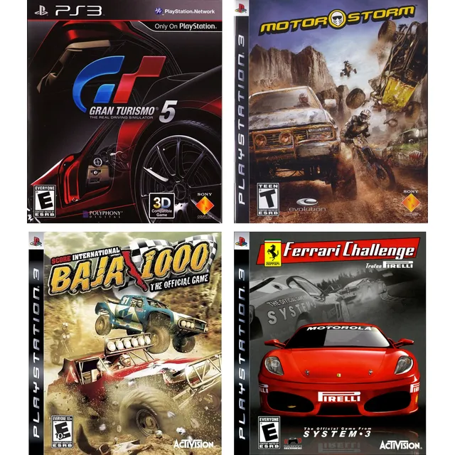 Pack Juego Ps3 Playstation 3 Original Carrera Autos 10