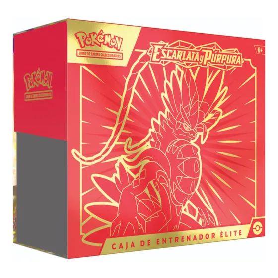 Pokémon Tcg: Escarlata & Púrpura - Caja De Entrenador Elite