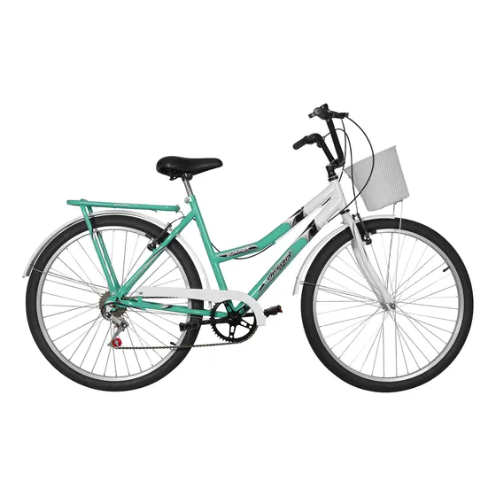 Bicicleta Aro 26 Ultra Bikes Summer Bicolor Com 6 Marchas