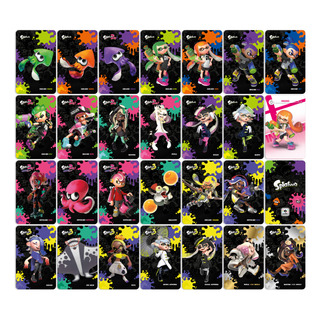 27 Tarjetas Amiibo Splatoon - Colección Completa 27 Tarjetas Amiibo Splatoon - Colección Completa