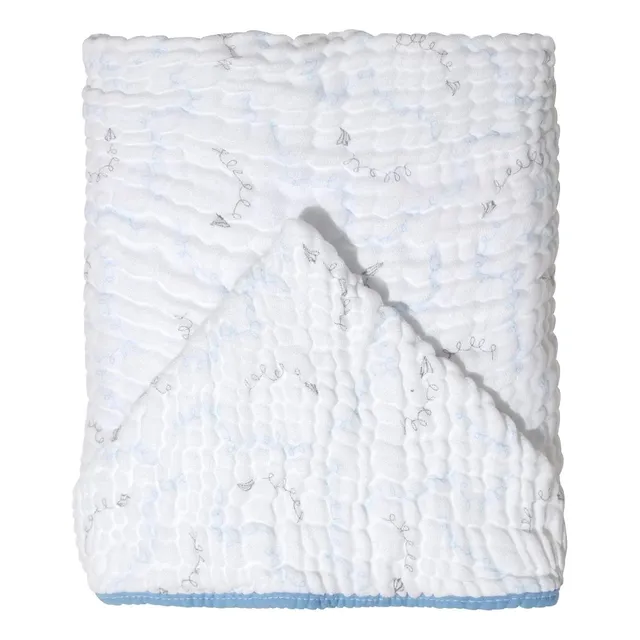Toalha De Banho Para Bebe Soft Bamboo Premium Mami Aviãozinh