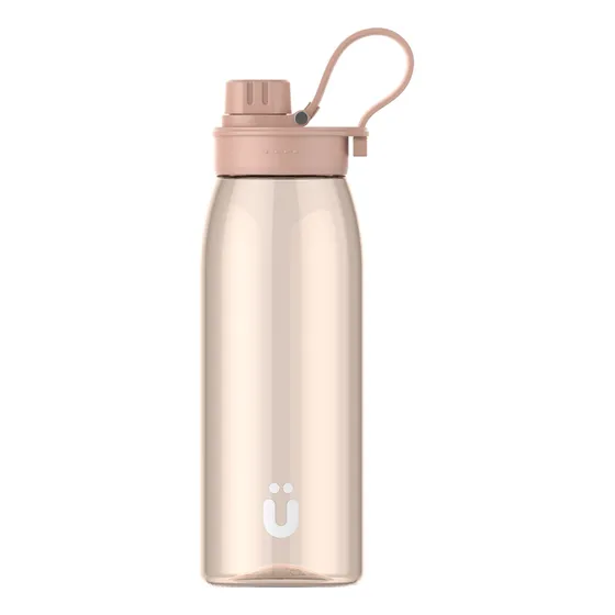 Botella Agua 1 Litro (1000ml) Botilito Deportivo Con Boquilla - Ümli Tritan Bpa Free Coral