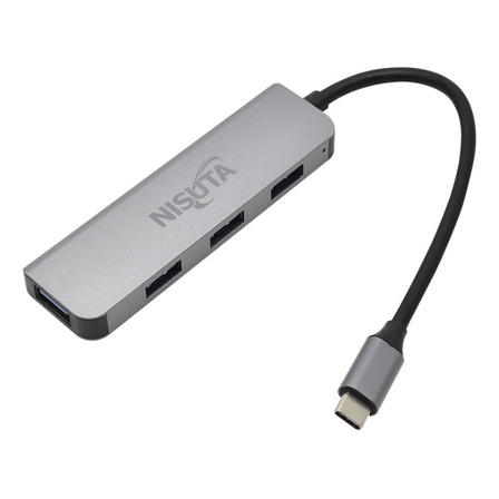 Hub Usb C De 4 Puertos Usb 3.0 Nisuta Nsuh045c Hub Usb C De 4 Puertos Usb 3.0 Nisuta Nsuh045c