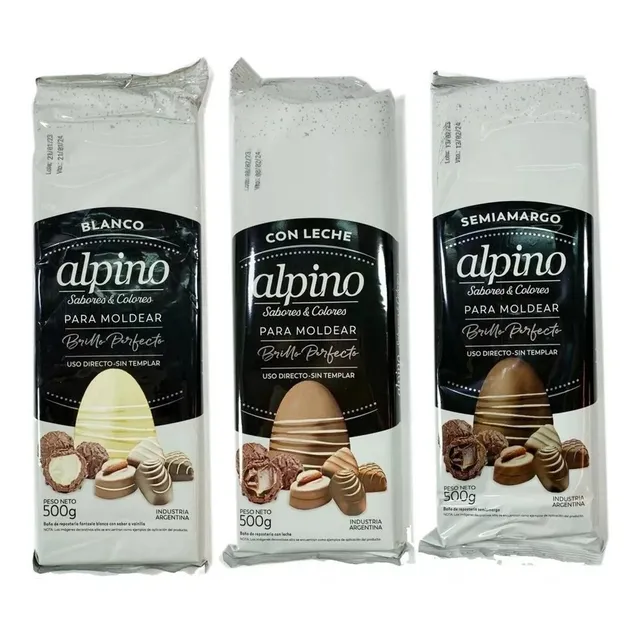 Chocolate Alpino X Tableta 500gr En Urquiza Y Ballester