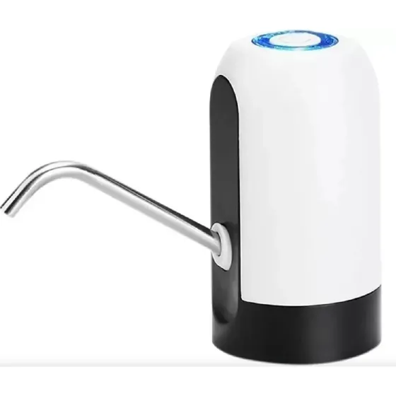 Dispensador De Agua Para Botellon Manual Recargable Color Blanco