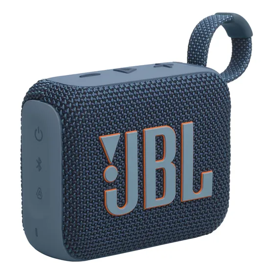 Bocina JBL Go 4 JBLGO4 portátil con bluetooth waterproof azul 127V
