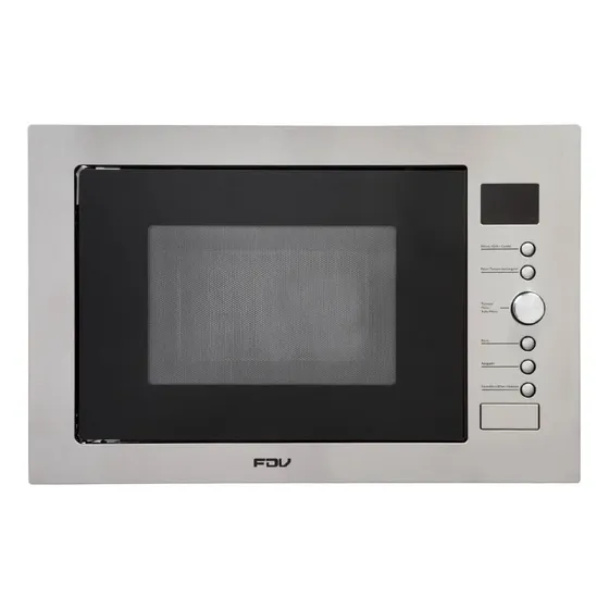 Microondas Grill FDV Deluxe Smart negro y acero 34L