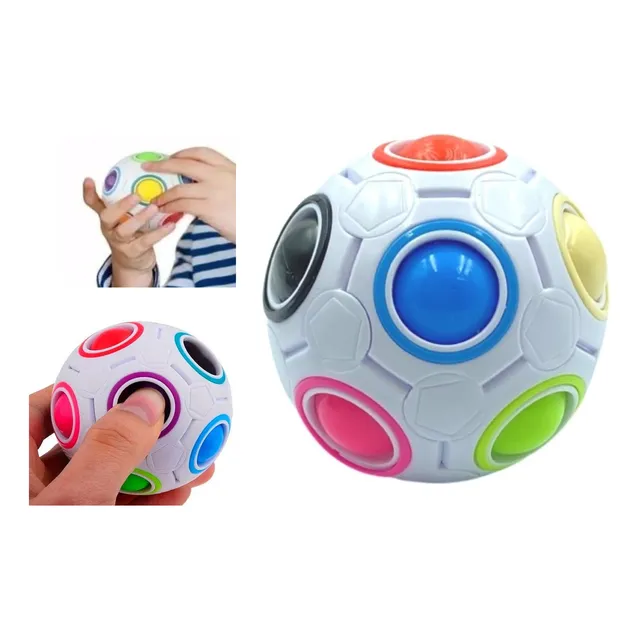 Brinquedo Cubo Magico Bola Antistres Pop Bolinha Autista Top