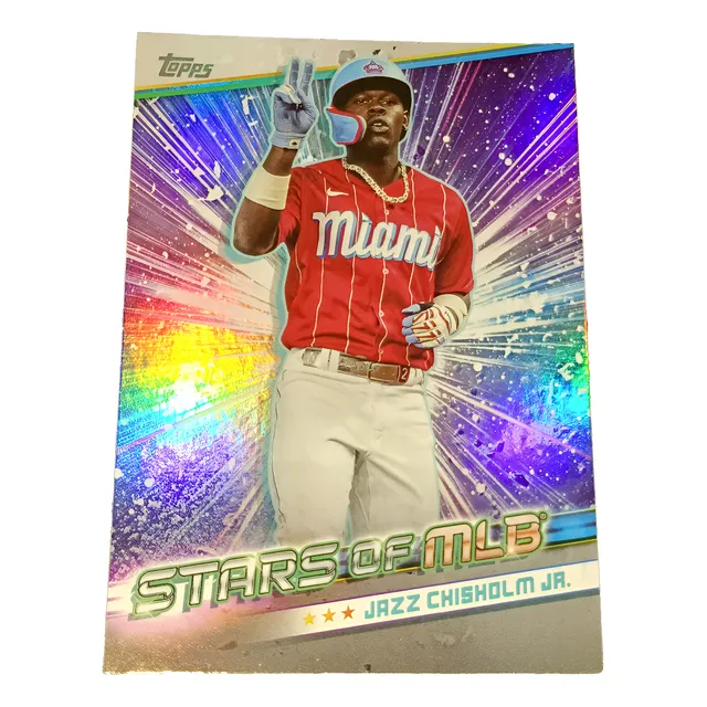 Cv Jazz Chisholm Jr 2024 Topps Stars Of Mlb Holofoil