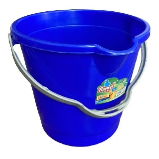 Balde 12 Litros De Plástico Reforzada