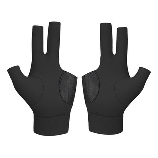 Guantes De Billar De, 2 Uds., Negro Derecha E Izquierda Guantes De Billar De, 2 Uds., Negro Derecha E Izquierda