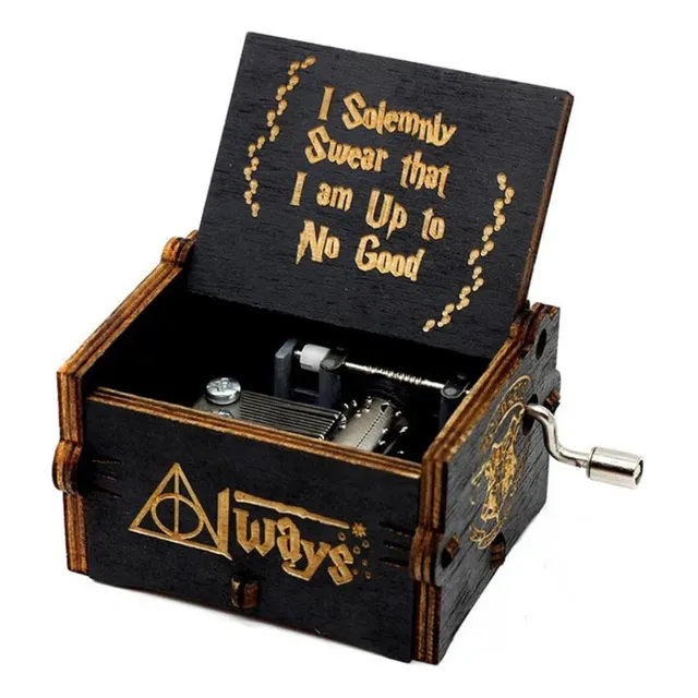 Caja Musical Harry Potter Stickers Regalo Melodia Coleccion 