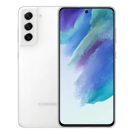 Samsung Galaxy S21 FE 5G (Exynos) 5G Dual SIM 128 GB blanco 8 GB RAM - Excelente (Reacondicionado)