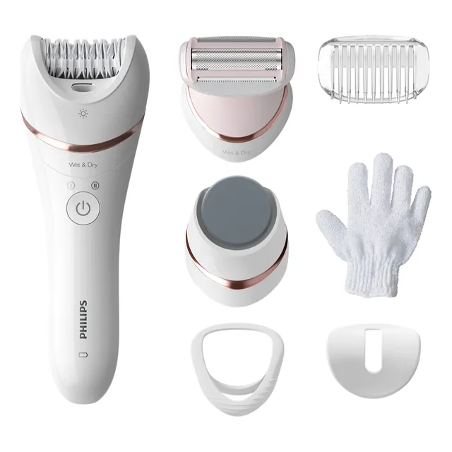 Depilatoria inalámbrica Philips blanco
