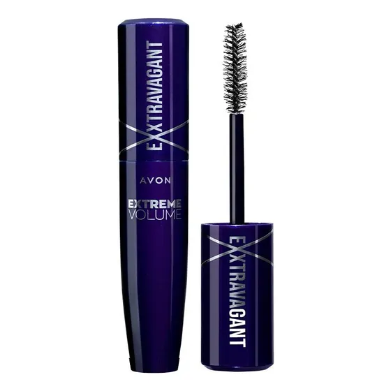 Mascara Para Cilios Avon Exxtravagant Preto 9,5 Ml