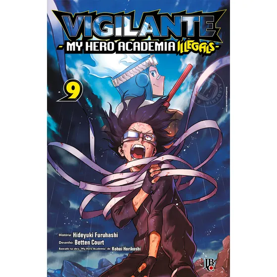 Vigilante My Hero Academia Illegals Vol. 09, de Furuhashi, Hideyuki. Editorial Editora JBC, capa mole em português, 2021