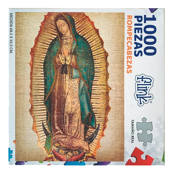 Rompecabezas Virgen De Guadalupe Flink 1000 Piezas