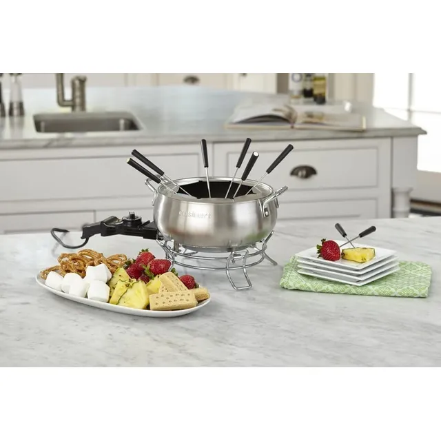 Nuevo Cuisinart Cfo-3ss 1000w Acero Inoxidable Fundue