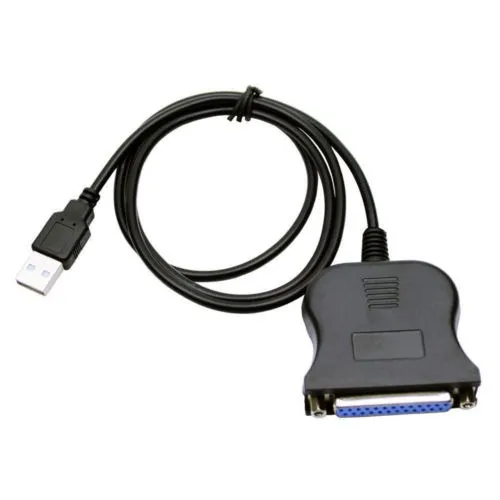 Cable Usb 2.0 Macho A 25 Pin Db25 Adaptador De Impresora De 
