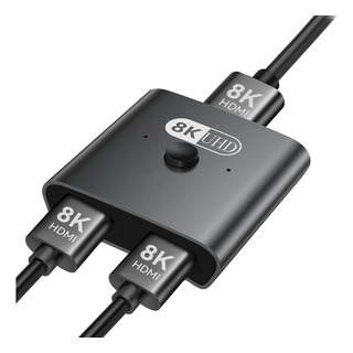 Hdmi Switch 8k 60hz Splitter Bidireccional Conmutador Diviso Hdmi Switch 8k 60hz Splitter Bidireccional Conmutador Diviso