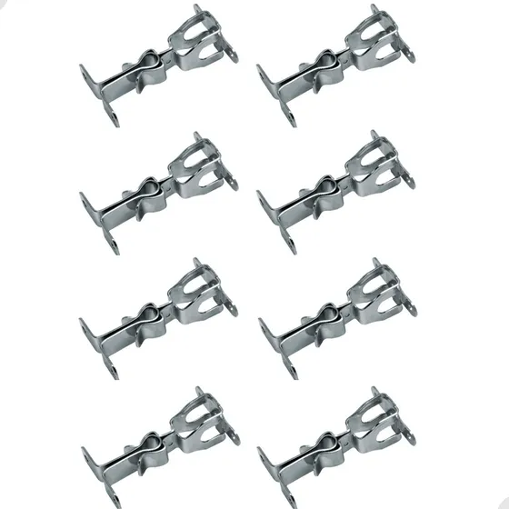 Fixador De Porta Pressão Para Parede Batedor Prendedor 8 Un