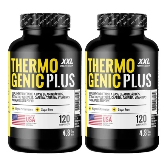 2 Quemador Grasa Fat Burner Ripped Fast Thermo Genic X120 