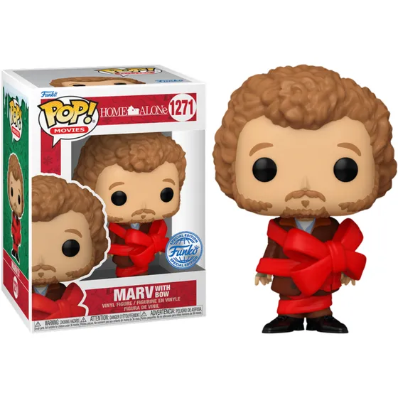 Funko Pop! Home Alone - Marv With Bow Special Edition