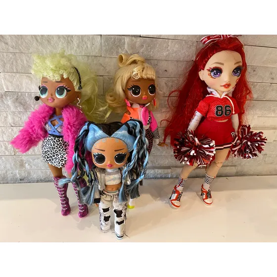 Muñecas Lol Usadas Set De 4