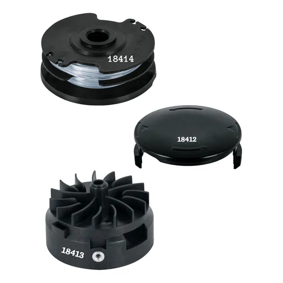 Reten + Cubierta + Carrete Para Desbrozadora Des-440 Truper