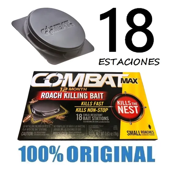 Mata Chiripas 18 Estaciones Trampas Combat Casa Carro Cocina