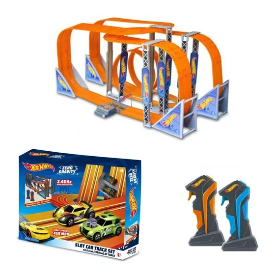 Pista Autorama Hot Wheels Carrinhos Track Set Zero Gravity