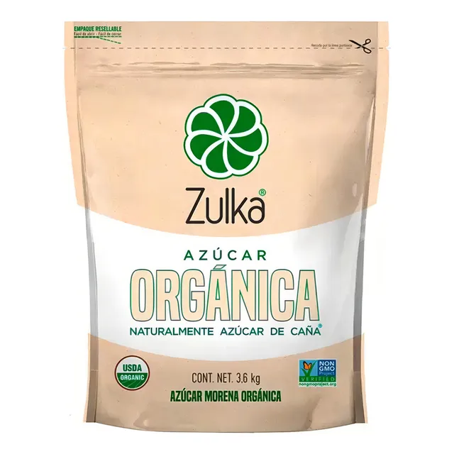 Azúcar Orgánica Zulka 3.6 Kg