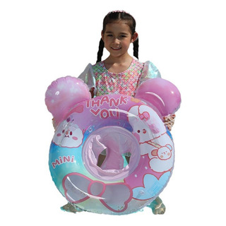 Anel De Natação Rainbow Horse Com Lantejoulas Rosa 70# - Ros Anel De Natação Rainbow Horse Com Lantejoulas Rosa 70# - Ros