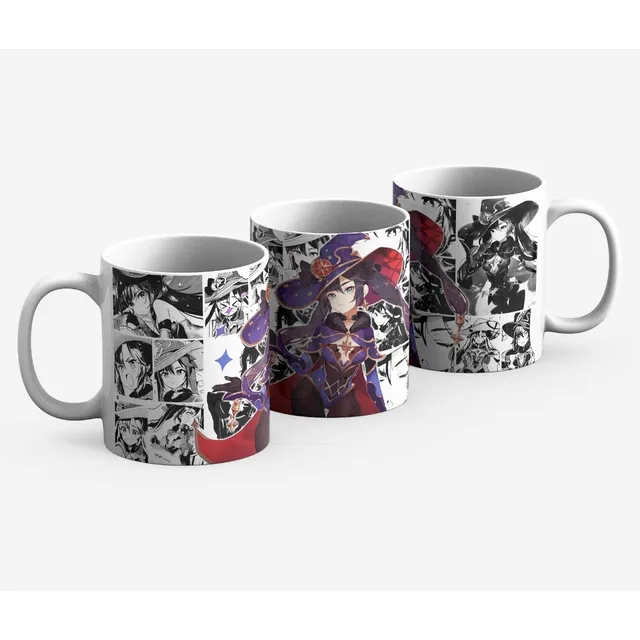 Taza Mug 11oz Videojuego Genshin Impact Mona