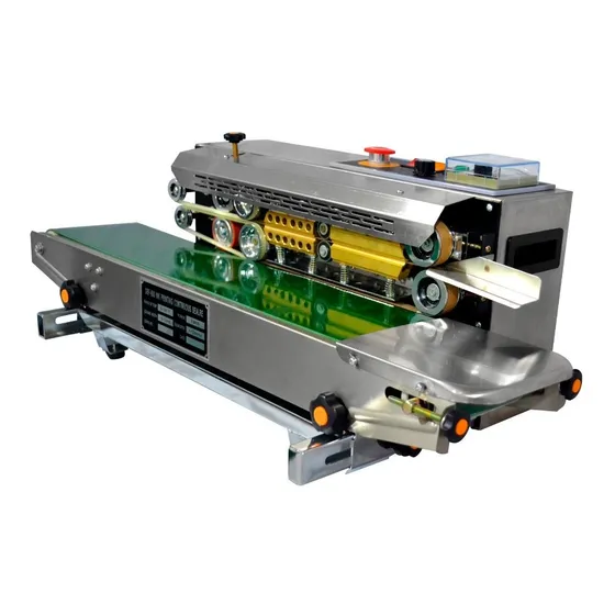 Selladora De Bolsas Con Banda Continua Industrial Horizontal 110V