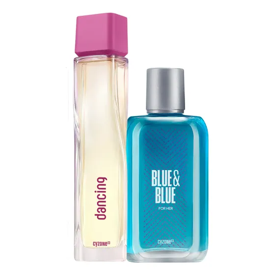 Perfume Blue And Blue + Dancing Cyzone Dama Original