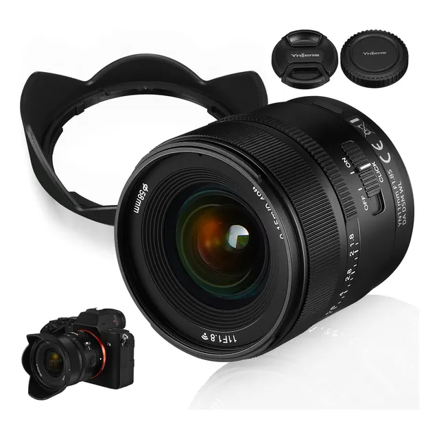 Lente Yongnuo Yn11mm F1.8s Da Dsm Wl Enfoque Automático De Gran Apertura Compatible, Para Sony E Mount Aps-c