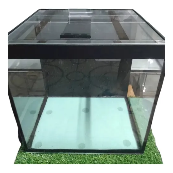Aquario Cubo Com Sump Interno 40x40x40 + Bomba 110v